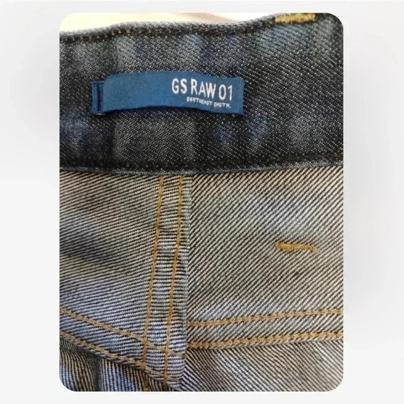 G-Star Men's Straight Jeans - Dark Blue - Picture 9 of 9